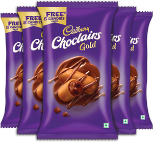 Cadbury Choclairs Gold Chocolate Candy