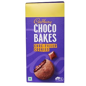 cadbury chocobakes chocfilled cookies 126 gm box