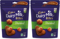 Cadbury Dairy Milk Bites Hazelnut Bites Gift Pack (2 x 41 g)