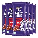 Cadbury Dairy Milk Fruit &amp; Nut Chocolate Bar, 75 g (Pack of 6)