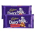 Cadbury Dairy Milk Fruit and Nut Chocolate Bar Pouch, 2 X 200 g
