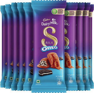 cadbury dairy milk silk oreo chocolate bar 10 x 60 g