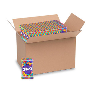 cadbury gems surprise chocolate pouch crackles 84 x 734 g