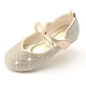 Cadidi Dinos Little Big Girl's Adorable Sparkle Princess Party Girls Dress Shoes