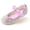 Cadidi Dinos Little Big Girl's Adorable Sparkle Princess Party Girls Dress Shoes