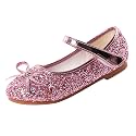 Cadidi Dinos Little Big Girl's Adorable Sparkle Princess Party Girls Dress Shoes