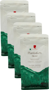 caf coffee day cafe coffee day magum coffee powder 80 coffee 20 chicory roast  ground coffee 4 x 200 g