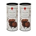 Cafe Coffee Day Cookies Pack Of 2-150 gms Each (Double Choco Chip Cookies)