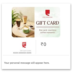 cafe coffee day  flat 10 off  e-gift card valid for in-store purchases