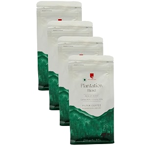 cafe coffee day  filter  ground  best coffee  morning  choco pack of 4 80 coffee amp 20 chicory - magnum packet