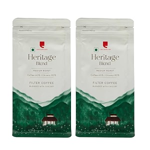 cafe coffee day  filter  ground  best coffee  morning  choco pack of 2 65 coffee amp 35 chicory- charge packet