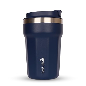 cafe jei keep your brew perfectly insulated on-the-go 380ml insulated coffee travel mug leakproof lid stainless steel thermos for hot amp cold drinks - ideal reusable cup for men and women