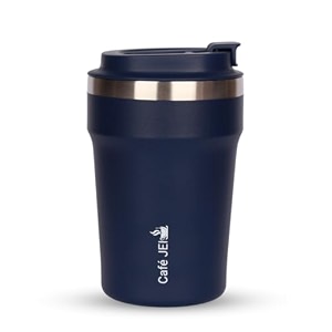 cafe jei keep your brew perfectly insulated on-the-go 380ml insulated coffee travel mug leakproof lid stainless steel thermos for hot amp cold drinks - ideal reusable cup for men and women