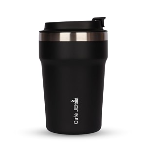 cafe jei keep your brew perfectly insulated on-the-go 380ml insulated coffee travel mug leakproof lid stainless steel thermos for hot amp cold drinks - ideal reusable cup for men and women