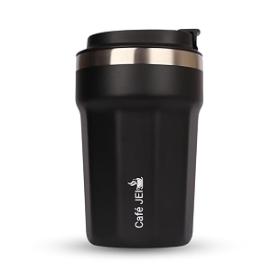 cafe jei keep your brew perfectly insulated on-the-go 380ml insulated coffee travel mug leakproof lid stainless steel for hot amp cold drinks - ideal reusable cup for men and women