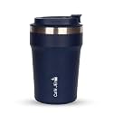 Cafe JEI Keep Your Brew Perfectly Insulated On-The-Go 380ml Insulated Coffee Travel Mug: Leakproof Lid, Stainless Steel Thermos for Hot &amp; Cold Drinks - Ideal Reusable Cup for Men and Women