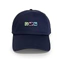 CafePress Happy Hearts Cap Adjustable Baseball Cap