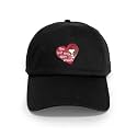 CafePress Happy Hearts Cap Adjustable Baseball Cap