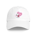 CafePress Happy Hearts Cap Adjustable Baseball Cap