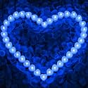 Caffox 3000Pcs Rose Petals with 36Pcs LED Tea Lights Candles, Rose Petals and Candles Set for Romantic Night, Romantic Decorations for Special Night, Valentine's Day, Wedding, Anniversary(Blue)