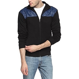 CAHOOT Black and Blue Mens Jacket