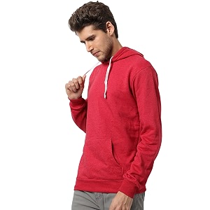 cahoot full sleeve zipper hoodie for men