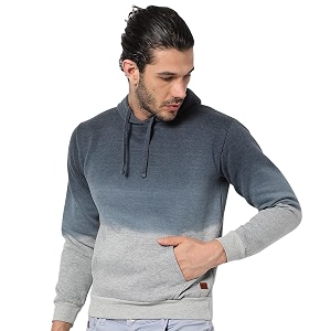 cahoot full sleeve zipper hoodie for men