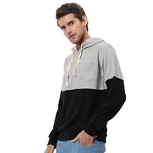 cahoot full sleeve zipper hoodie for men