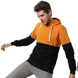 cahoot full sleeve zipper hoodie for men