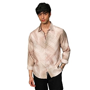 CAHOOT Mens Bisque Shirt Casual Wear