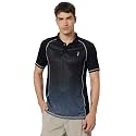 CAHOOT Men39s Black Ombre Polo Neck Short