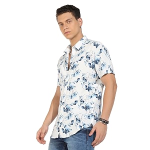 CAHOOT Mens Button Up Regular Fit Shirt