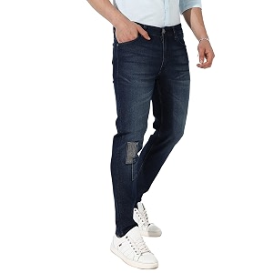 cahoot men39s classic regular fit denim jeans  stretchable cotton mid-rise denim jeans crafted with comfort fit and high performance for everyday wear