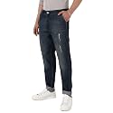 CAHOOT Men's Classic Regular Fit Denim Jeans | Stretchable Cotton Mid-Rise Denim Jeans Crafted with Comfort Fit and High Performance for Everyday Wear