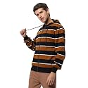 CAHOOT Men39s Dark Blue Zip-Front Hoodie with