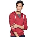 CAHOOT Men39s Dark Blue Zip-Front Hoodie with