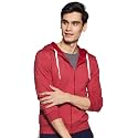 CAHOOT Men39s Dark Blue Zip-Front Hoodie with