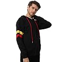 CAHOOT Men39s Dark Blue Zip-Front Hoodie with