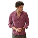 CAHOOT Men39s Hexagon-Lined Shirt Casual Wear