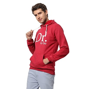 cahoot men39s pullover hoodie with contrast drawstring for casual wear  hooded neck  long sleeve  pull on closure  cotton sweatshirt crafted with comfort fit for everyday wear