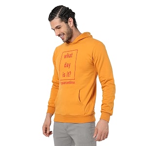 cahoot men39s pullover hoodie with contrast drawstring for casual wear  hooded neck  long sleeve  pull on closure  cotton sweatshirt crafted with comfort fit for everyday wear
