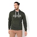 CAHOOT Men's Pullover Hoodie with Contrast Drawstring for Casual Wear | Hooded Neck | Long Sleeve | Pull On Closure | Cotton Sweatshirt Crafted with Comfort Fit for Everyday Wear