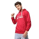 CAHOOT Men's Pullover Hoodie with Contrast Drawstring for Casual Wear | Hooded Neck | Long Sleeve | Pull On Closure | Cotton Sweatshirt Crafted with Comfort Fit for Everyday Wear