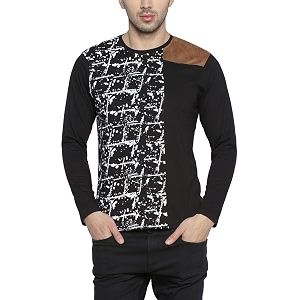 CAHOOT Mens Round Neck Full Sleeve T-Shirt