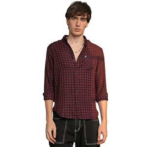 CAHOOT Mens Solid Utility Shirt Casual