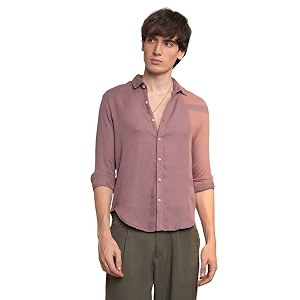 CAHOOT Mens Solid Utility Shirt Casual