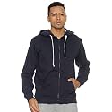 CAHOOT Men39s Zip-Front Hoodie with Contrast Drawstring
