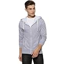 CAHOOT Men39s Zip-Front Hoodie with Contrast Drawstring