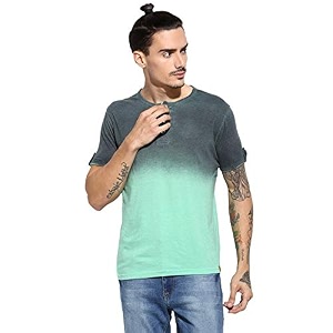 CAHOOT Military Camouflage Men Round Neck Black