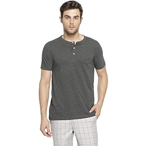 CAHOOT Military Camouflage Men Round Neck Black